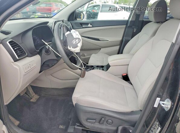 KM8J3CAL9KU889054 2019 HYUNDAI TUCSON Black Vista interior delantera