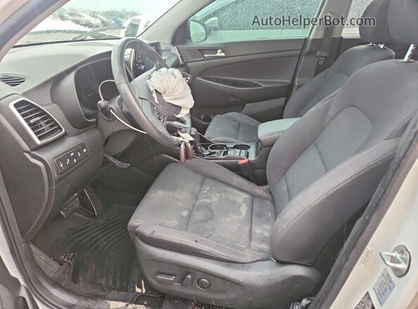 KM8J3CAL9KU945705 2019 HYUNDAI TUCSON White Vista interior delantera