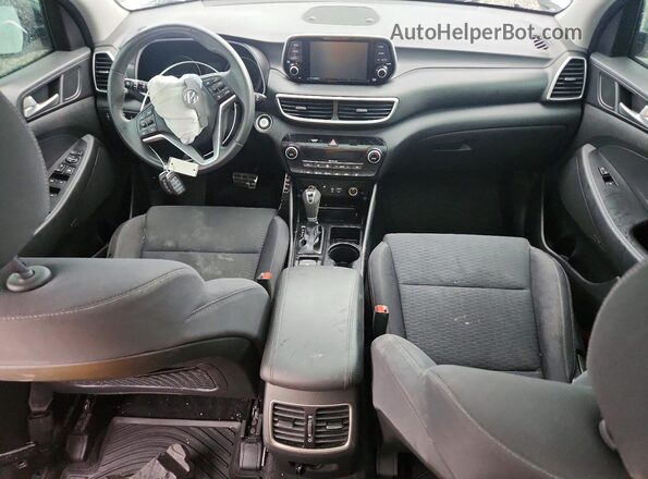 KM8J3CAL9KU945705 2019 HYUNDAI TUCSON White Vista del salpicadero