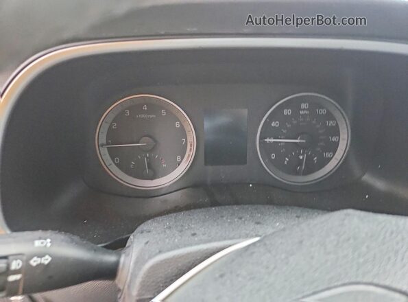 KM8J3CAL9KU945705 2019 HYUNDAI TUCSON White Vista del cuadro de instrumentos
