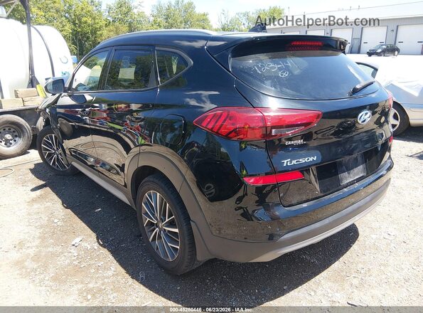 KM8J3CAL9LU123441 2020 HYUNDAI TUCSON Черный Задняя левая четверть