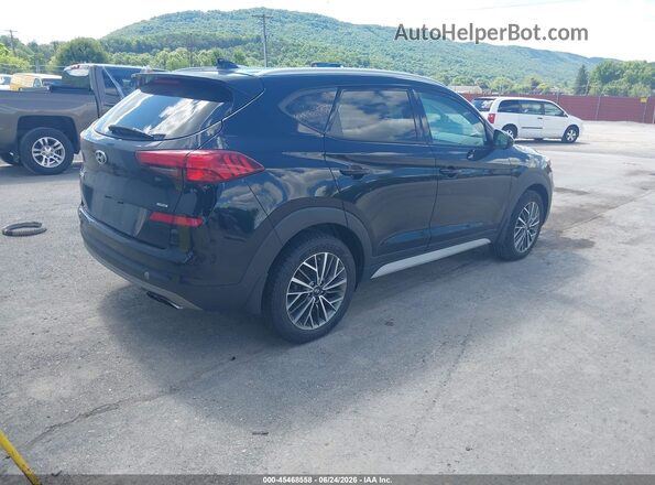 KM8J3CALXKU883814 2019 HYUNDAI TUCSON Black უკანა მარჯვენა
