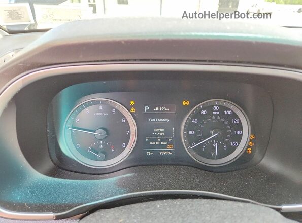 KM8J3CALXLU242017 2020 HYUNDAI TUCSON Black ხელსაწყოთა პანელის ხედი