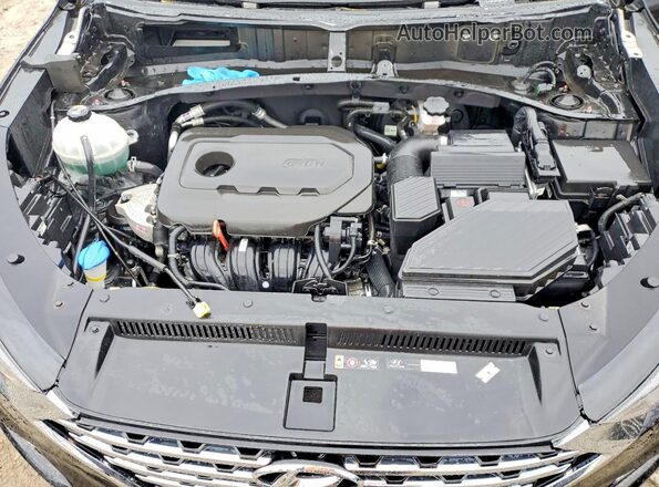 KM8J3CALXMU307367 2021 HYUNDAI TUCSON Black Vista del compartimento del motor