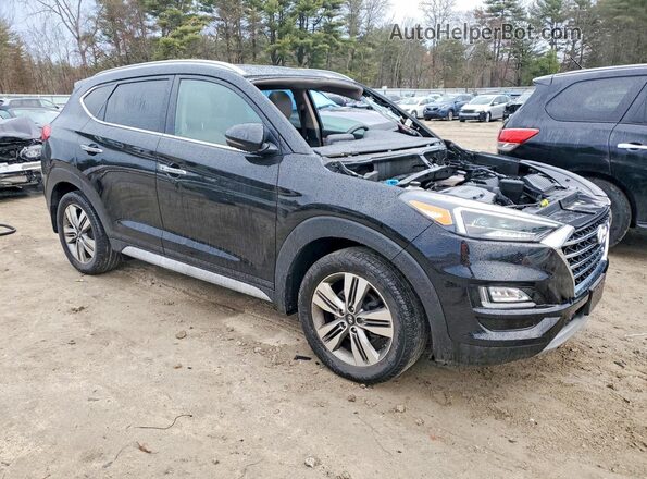 KM8J3CALXMU307367 2021 HYUNDAI TUCSON Black Delantero derecho