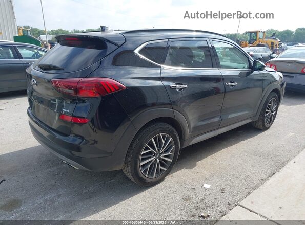 KM8J3CALXMU314626 2021 HYUNDAI TUCSON Black Задня права чверть
