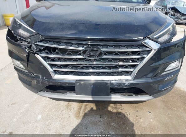 KM8J3CALXMU314626 2021 HYUNDAI TUCSON Black Вид спереду