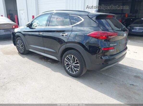 KM8J3CALXMU314626 2021 HYUNDAI TUCSON Black Задня ліва чверть