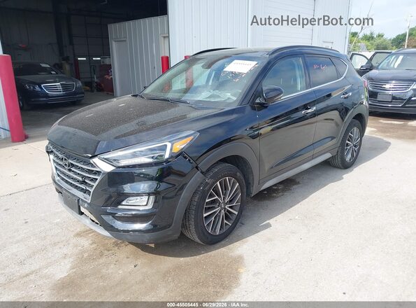 KM8J3CALXMU314626 2021 HYUNDAI TUCSON Black Передня ліва чверть