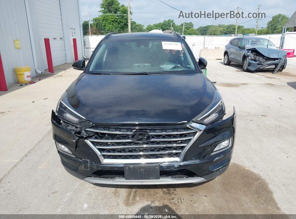 KM8J3CALXMU314626 2021 HYUNDAI TUCSON Black Вид щитка приладів