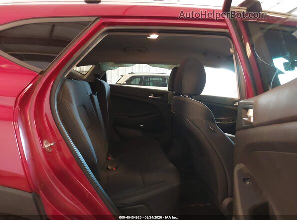 KM8J3CALXMU394140 2021 HYUNDAI TUCSON Red Widok naklejki z numerem VIN