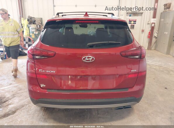 KM8J3CALXMU394140 2021 HYUNDAI TUCSON Red 