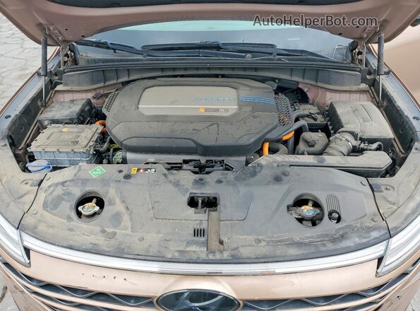 KM8J84A66LU008510 2020 HYUNDAI NEXO Brown Engine compartment view
