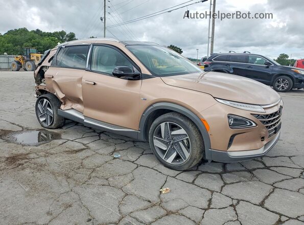 KM8J84A66LU008510 2020 HYUNDAI NEXO Brown Front right