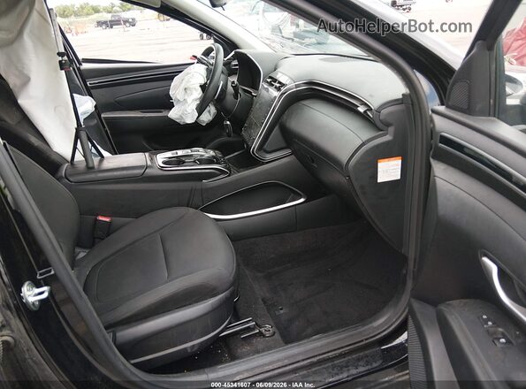 KM8JBCA13NU024280 2022 HYUNDAI TUCSON HYBRID Black Front interior view