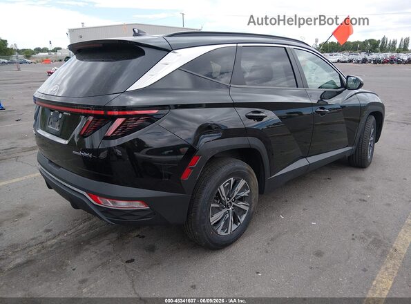 KM8JBCA13NU024280 2022 HYUNDAI TUCSON HYBRID Black Rear right