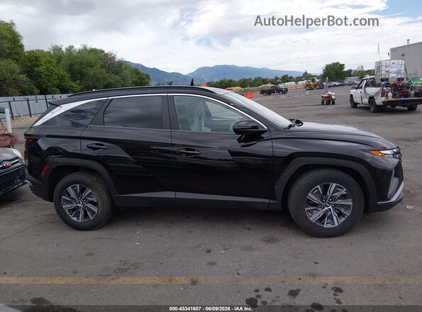 KM8JBCA13NU024280 2022 HYUNDAI TUCSON HYBRID Black Rear interior view
