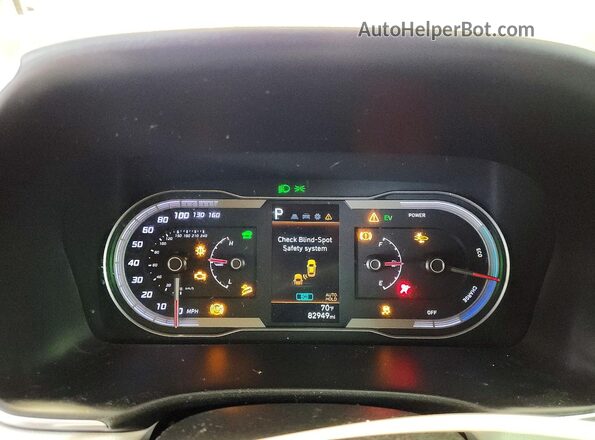 KM8JBCA15NU016777 2022 HYUNDAI TUCSON White Սարքավորումների վահանակի տեսք