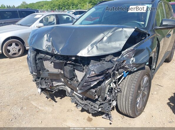 KM8JBCA15NU040979 2022 HYUNDAI TUCSON HYBRID Gray Դիմացի տեսք