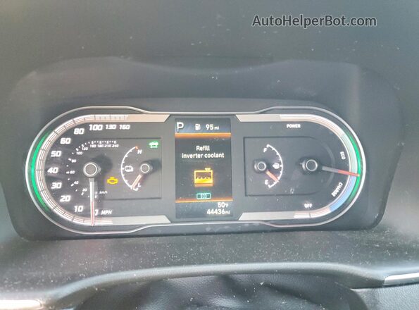 KM8JBCA18PU090438 2023 HYUNDAI TUCSON Black Вид щитка приладів