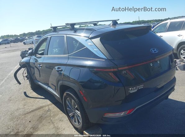KM8JBCA1XNU024583 2022 HYUNDAI TUCSON HYBRID Black Trasero izquierdo