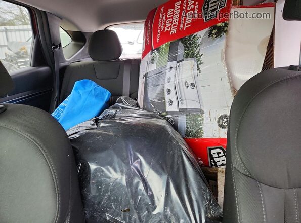 KM8JBCAE3PU250423 2023 HYUNDAI TUCSON Red Rear seats view