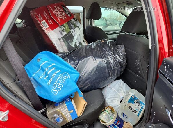 KM8JBCAE3PU250423 2023 HYUNDAI TUCSON Red Rear interior view