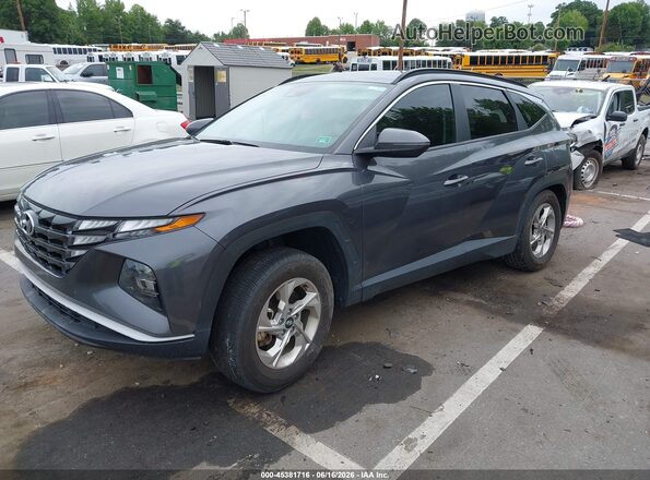 KM8JBCAE5PU174381 2023 HYUNDAI TUCSON Gray Vista tres cuartos delantera izquierda