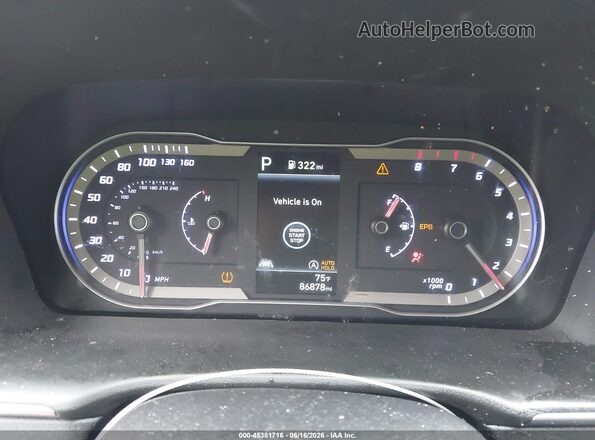 KM8JBCAE5PU174381 2023 HYUNDAI TUCSON Gray Vista de los asientos traseros