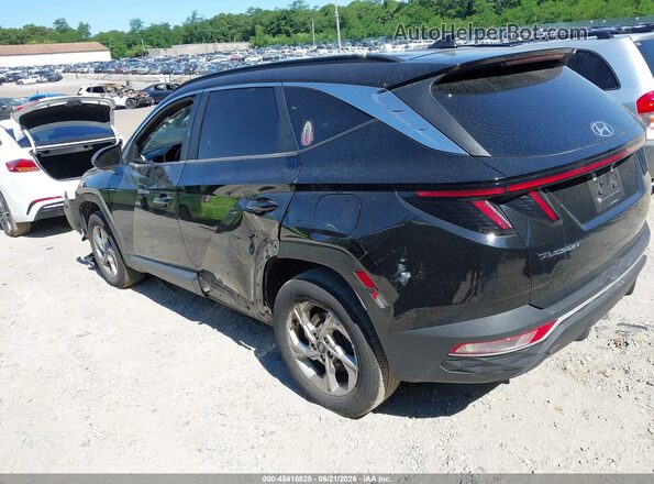 KM8JBCAE8NU024682 2022 HYUNDAI TUCSON Черный Задняя левая четверть