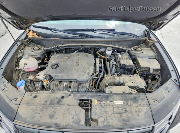 KM8JBCAE9PU248885 2023 HYUNDAI TUCSON Black Вид підкапотного простору