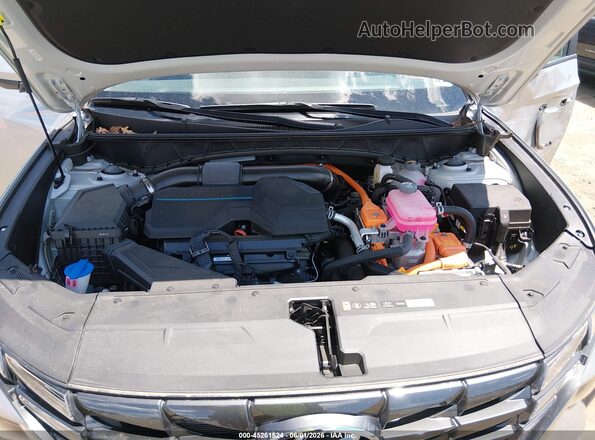 KM8JBCD18RU239459 2024 HYUNDAI TUCSON HYBRID Silver უკანა ხედი