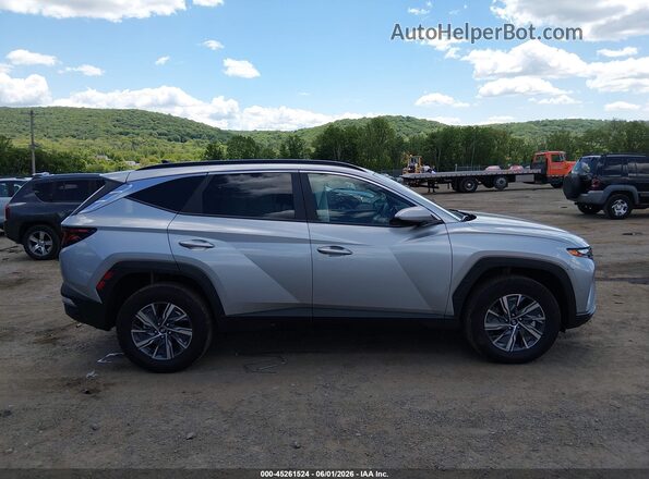 KM8JBCD18RU239459 2024 HYUNDAI TUCSON HYBRID Silver უკანა სალონის ხედი