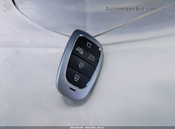 KM8JBCD18RU239459 2024 HYUNDAI TUCSON HYBRID Silver წინა პანელის ხედი
