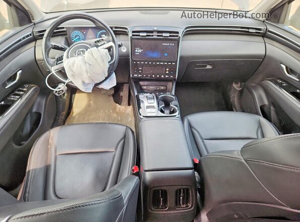 KM8JCCA12PU132471 2023 HYUNDAI TUCSON Gray Dashboard view