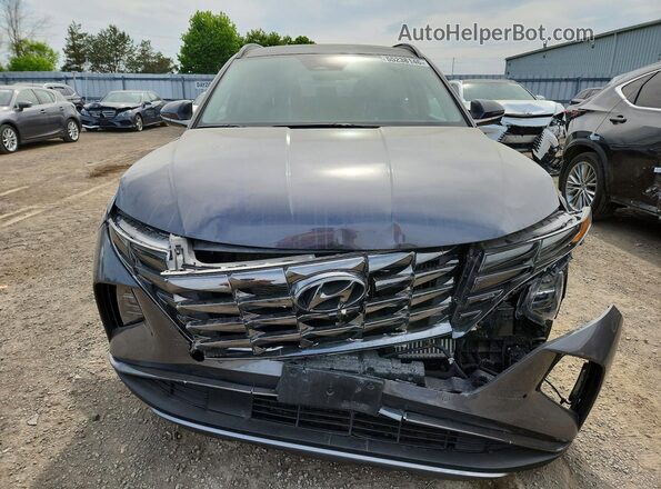 KM8JCCA12PU132471 2023 HYUNDAI TUCSON Gray Front view