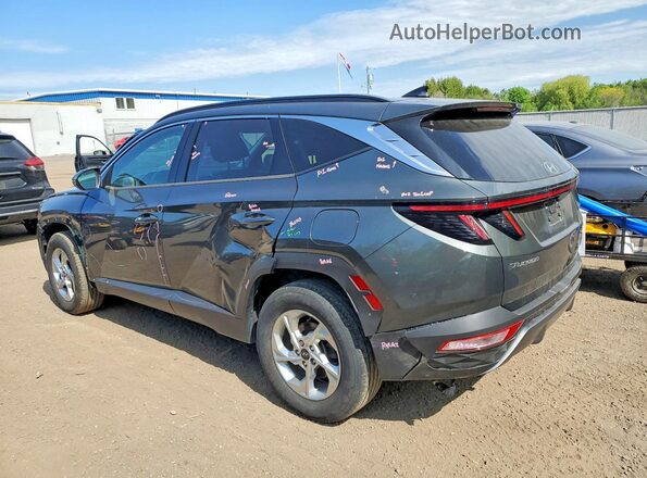 KM8JCCAE7NU048453 2022 HYUNDAI TUCSON Charcoal Задня ліва чверть