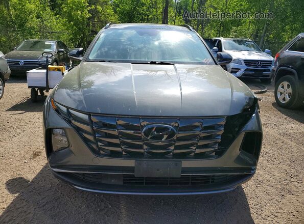 KM8JCCAE7NU048453 2022 HYUNDAI TUCSON Charcoal Вид спереду