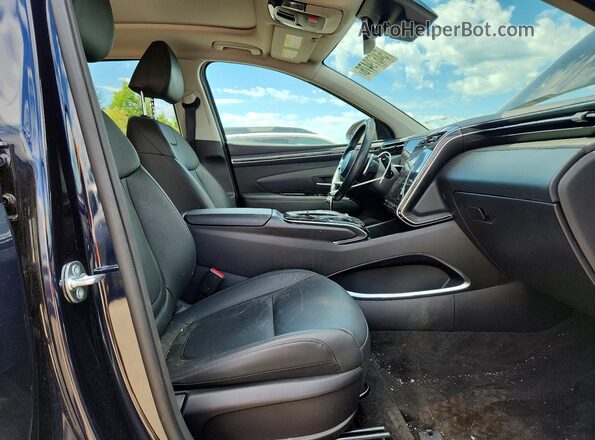 KM8JCCD12RU217390 2024 HYUNDAI TUCSON Blue Вид салону спереду