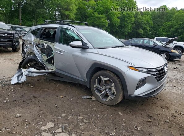 KM8JCCD13RU193553 2024 HYUNDAI TUCSON Серебряный Передняя правая четверть