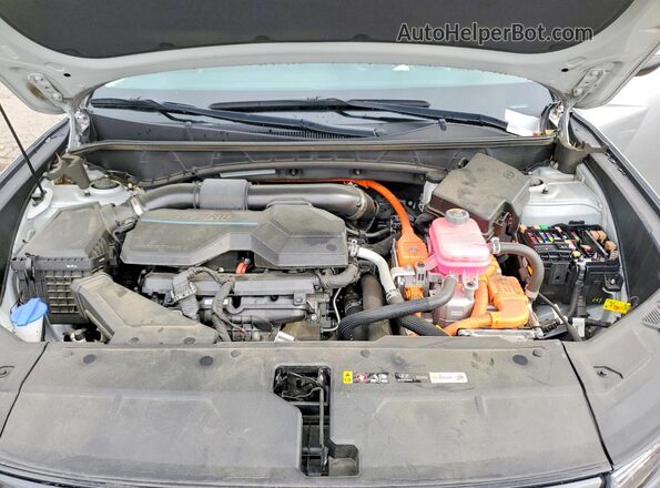 KM8JCCD13RU193553 2024 HYUNDAI TUCSON Серебряный Вид задней части салона