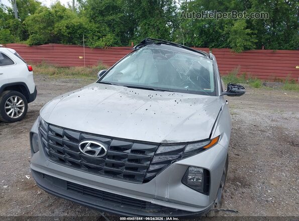 KM8JCCD15RU219750 2024 HYUNDAI TUCSON HYBRID Silver Вид спереду