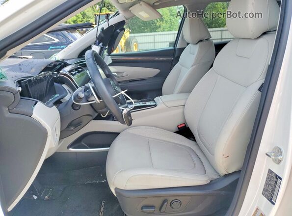 KM8JCCD16RU171305 2024 HYUNDAI TUCSON White წინა სალონის ხედი