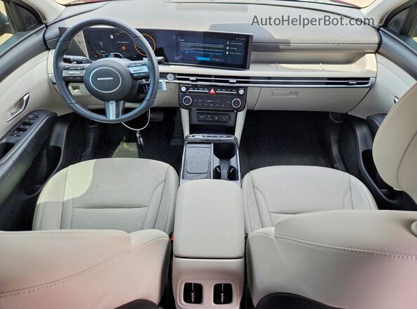 KM8JCDD10SU295131 2025 HYUNDAI TUCSON Red Widok deski rozdzielczej