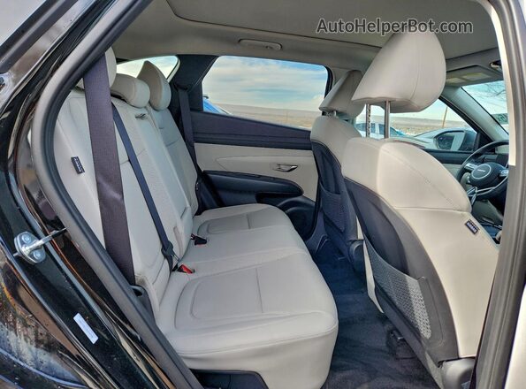 KM8JCDD11SU375778 2025 HYUNDAI TUCSON Black Rear interior view