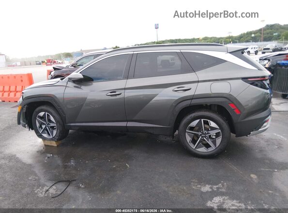 KM8JCDD16SU296252 2025 HYUNDAI TUCSON HYBRID Серый Панорамный вид салона 360°