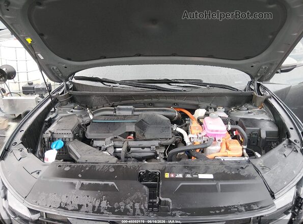 KM8JCDD16SU296252 2025 HYUNDAI TUCSON HYBRID Серый Вид сзади
