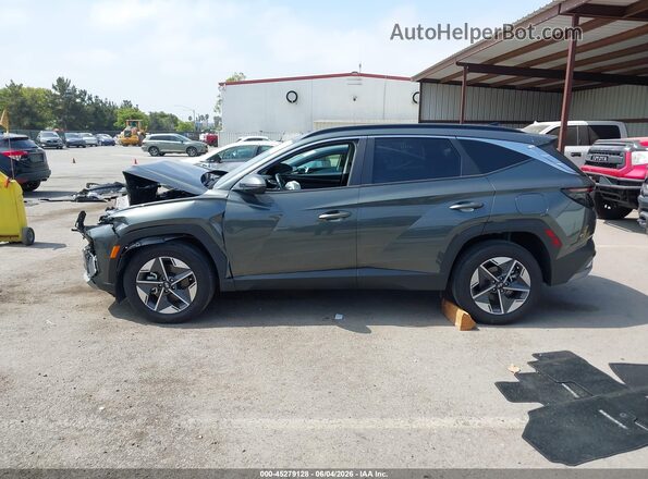 KM8JCDD17SU249764 2025 HYUNDAI TUCSON HYBRID Gray Սալոնի 360 աստիճան տեսք