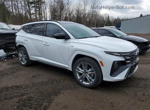 KM8JCDD1XSU250763 2025 HYUNDAI TUCSON White Передня права чверть