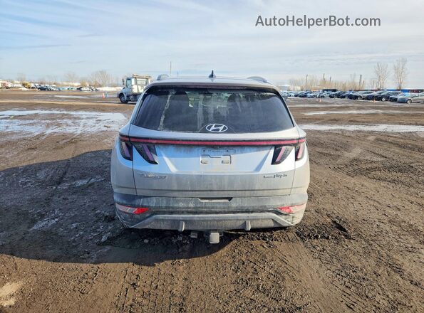 KM8JDDA25NU063459 2022 HYUNDAI TUCSON Silver Rear view